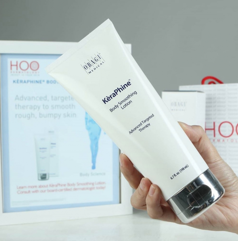 Obagi Kèraphine Body Smoothing Lotion_Kem dưỡng thể loại bỏ tế bào chết và ngăn ngừa lão hóa toàn thân